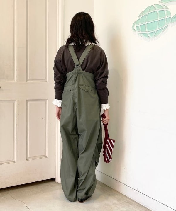 おのすさんの「BEAMS WOMEN｜BEAMS BOY / US ARMY オーバー パンツ」を使ったコーディネート