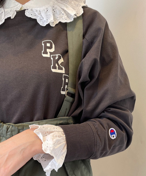 おのすさんの「BEAMS WOMEN｜BEAMS BOY / US ARMY オーバー パンツ」を使ったコーディネート