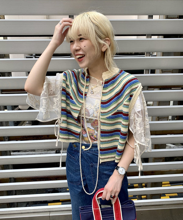 ナツハさんの「BEAMS WOMEN｜L.L.Bean × BEAMS PLUS ＆ BEAMS BOY / Deep Bottom Deluxe Boat and Tote Mini」を使ったコーディネート