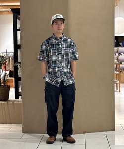 BEAMS PLUS(ビームス プラス)B.D. Patchwork Madras(シャツ BEAMS PLUS(ビームス プラス)B.D. Patchwork Madras(シャツ