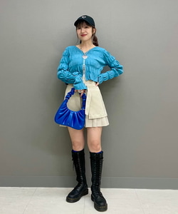 Ray BEAMS（レイ ビームス）【アウトレット】プリーツ レイヤー ミニ  