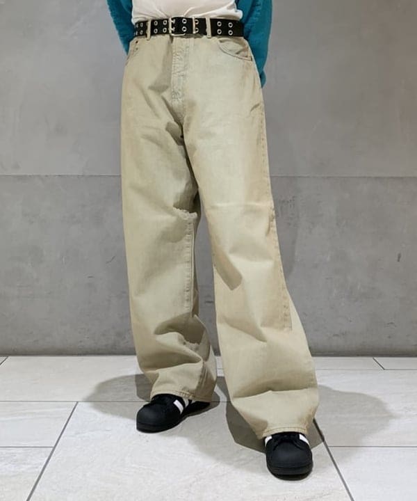 前田 優衣さんの「BEAMS WOMEN｜BEAMS / ワイドフィット デニムパンツ」を使ったコーディネート