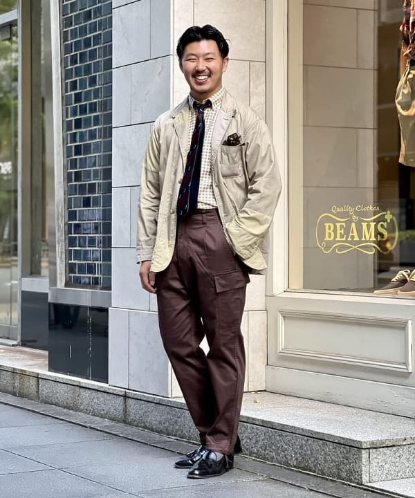 ビームスプラスBEAMSPLUS+パフベスト小松マテーレXLセージグリーン 美が際立つアイテム｜BEAMS PLUS（ビームス プラス）｜BEAMS