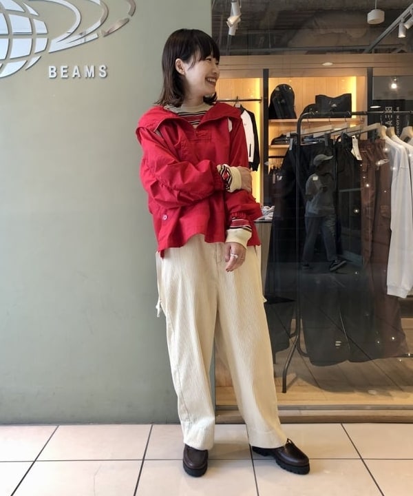 おはぎ(萩原)さんの「BEAMS WOMEN｜BEAMS BOY / 25mm WASH ベルト」を使ったコーディネート