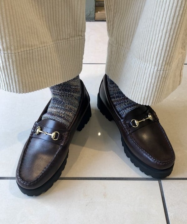 おはぎ(萩原)さんの「BEAMS WOMEN｜BEAMS BOY / 25mm WASH ベルト」を使ったコーディネート