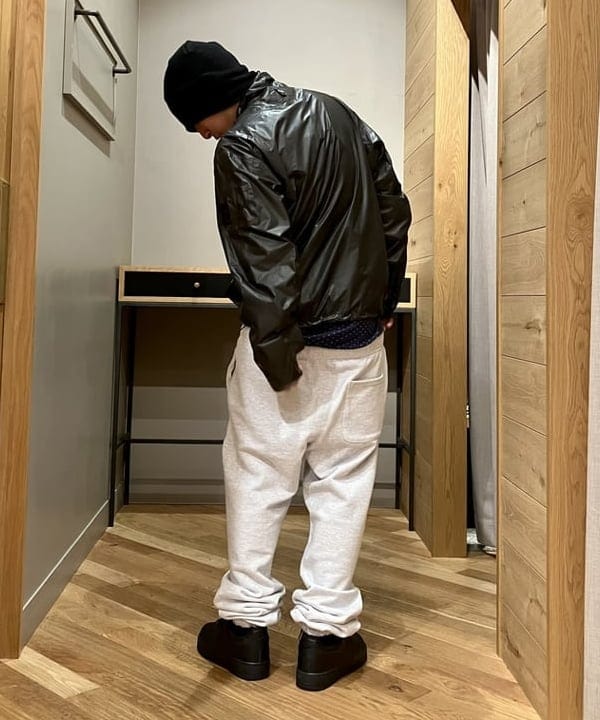 森末　瑞騎さんの「BEAMS WOMEN｜Bロゴ スウェットパンツ」を使ったコーディネート