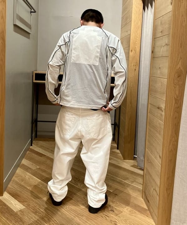 森末　瑞騎さんの「BEAMS WOMEN｜ワイド テーパード デニム」を使ったコーディネート