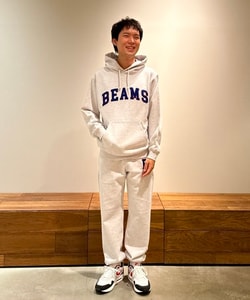 BEAMS（ビームス）BEAMS ロゴ ベーシック フーディ（トップス