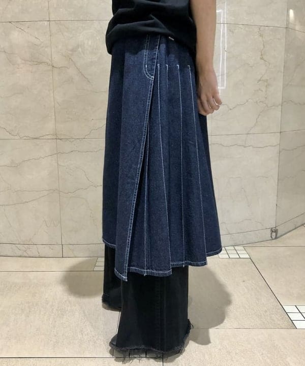 はるひむさんの「BEAMS WOMEN｜ラップ プリーツ スカート」を使ったコーディネート