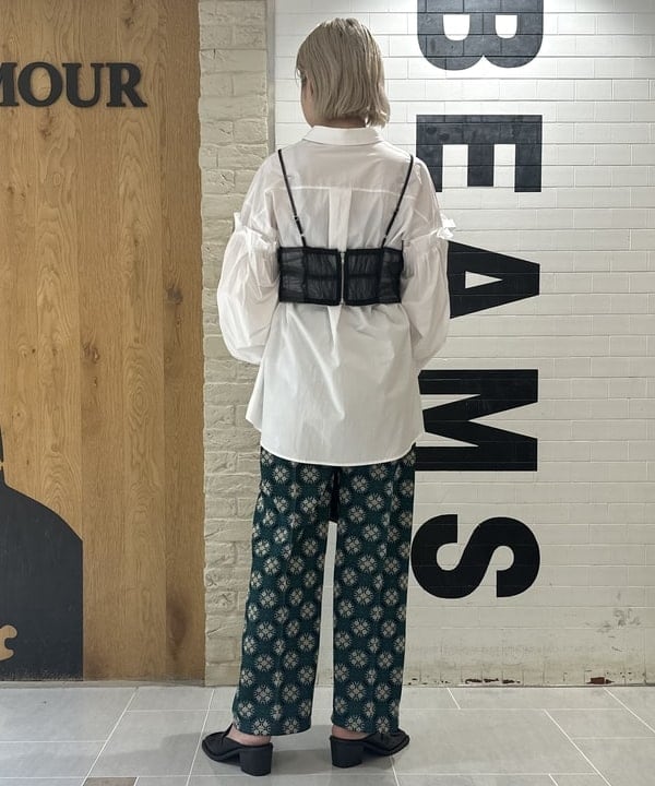 Nagumo Yukiさんの「BEAMS WOMEN｜Ray BEAMS / ペニー ローファー ミュール」を使ったコーディネート