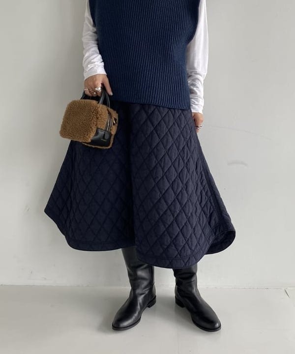 SANOさんの「BEAMS WOMEN｜VIOLAd’ORO × Demi-Luxe BEAMS / 別注 エコムートン ミニショルダーバッグ」を使ったコーディネート