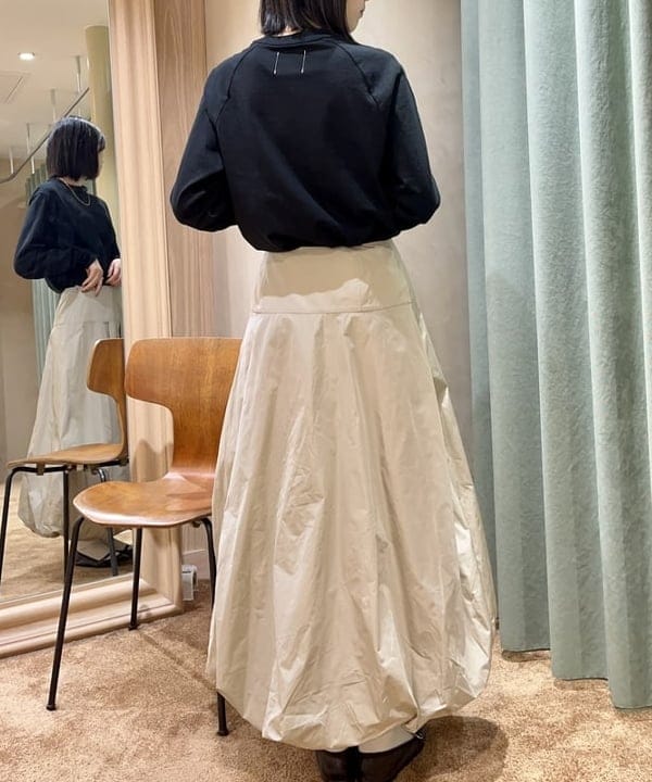 山田 千遥さんの「BEAMS WOMEN｜MONCLER / BUTOR ロングベスト」を使ったコーディネート