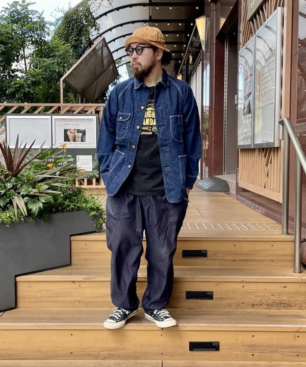 SUNNY GARDEN別注大江洋服店　デニムカバーオール 42 SUGAR CANE[シュガーケーン] カバーオール デニム SC15655 11オンス