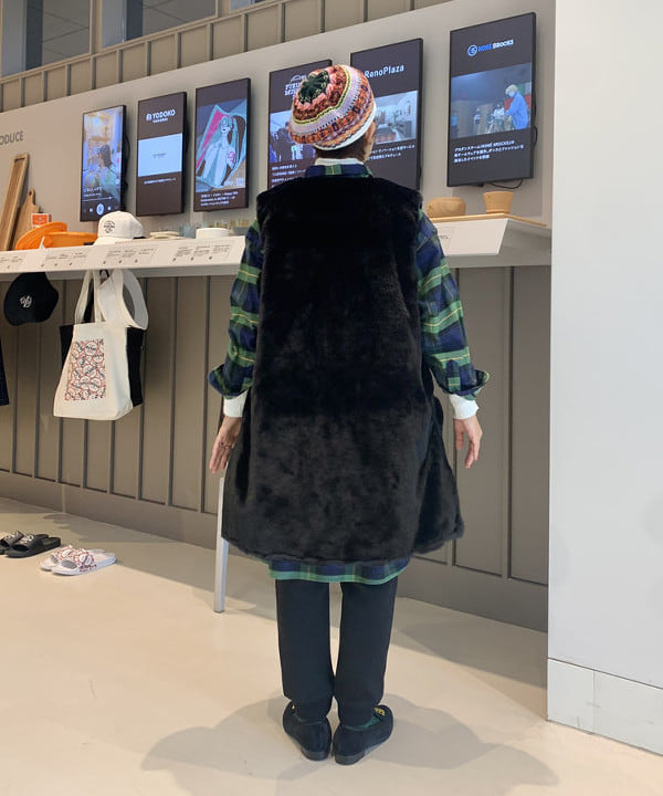 矢野(青木)優香さんの「BEAMS WOMEN｜Ray BEAMS / 14G リブ タートルネック ニット」を使ったコーディネート