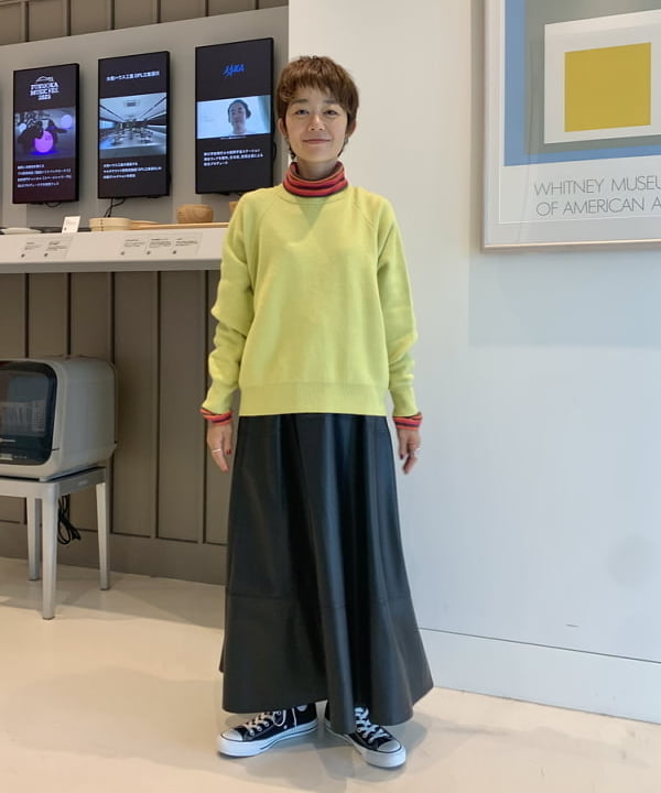 矢野(青木)優香さんの「BEAMS WOMEN｜」を使ったコーディネート