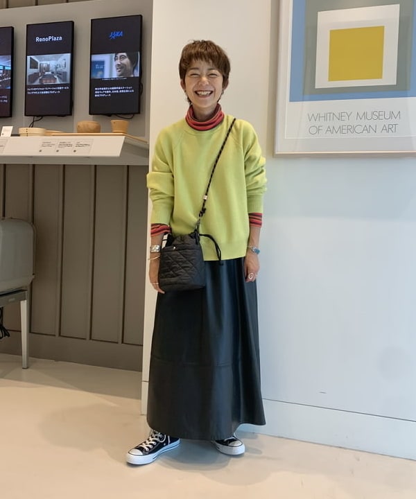 矢野(青木)優香さんの「BEAMS WOMEN｜」を使ったコーディネート