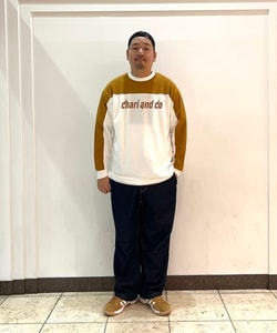 BEAMS T（ビームスT）CHARI&CO / FLUSHING LOGO MOTO COOLER LONG