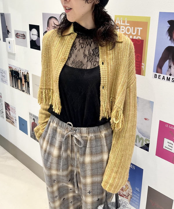 kigoさんの「BEAMS WOMEN｜Ray BEAMS / ストレッチ レース ハイネック トップス」を使ったコーディネート