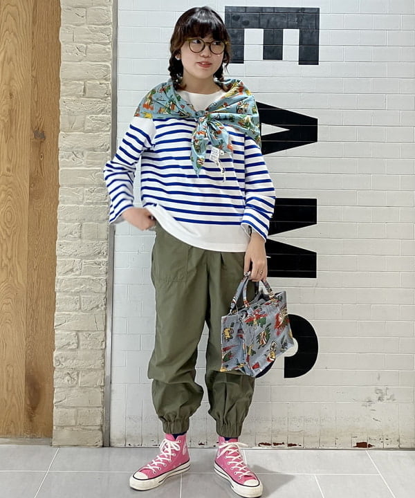 BINDU × BEAMS BOY / 別注 カレッジ スカーフ|BEAMS WOMEN(ビームス