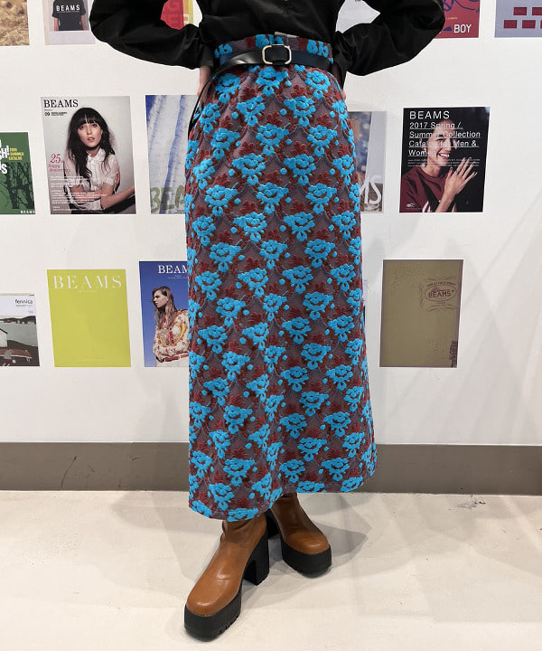 ちりこさんの「BEAMS WOMEN｜Ray BEAMS / プラットフォーム ブーツ」を使ったコーディネート