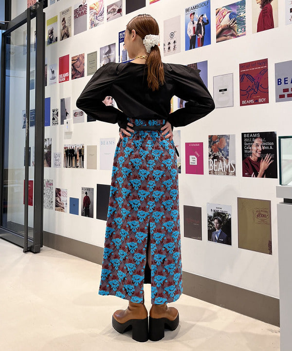 ちりこさんの「BEAMS WOMEN｜Ray BEAMS / プラットフォーム ブーツ」を使ったコーディネート