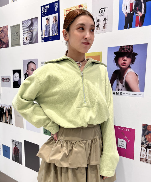 ちりこさんの「BEAMS WOMEN｜Ray BEAMS / プラットフォーム ブーツ」を使ったコーディネート