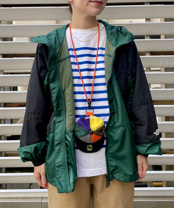 コウリキ　マミさんの「BEAMS WOMEN｜ナバルボーダー ビッグ ボートネック カットソー」を使ったコーディネート