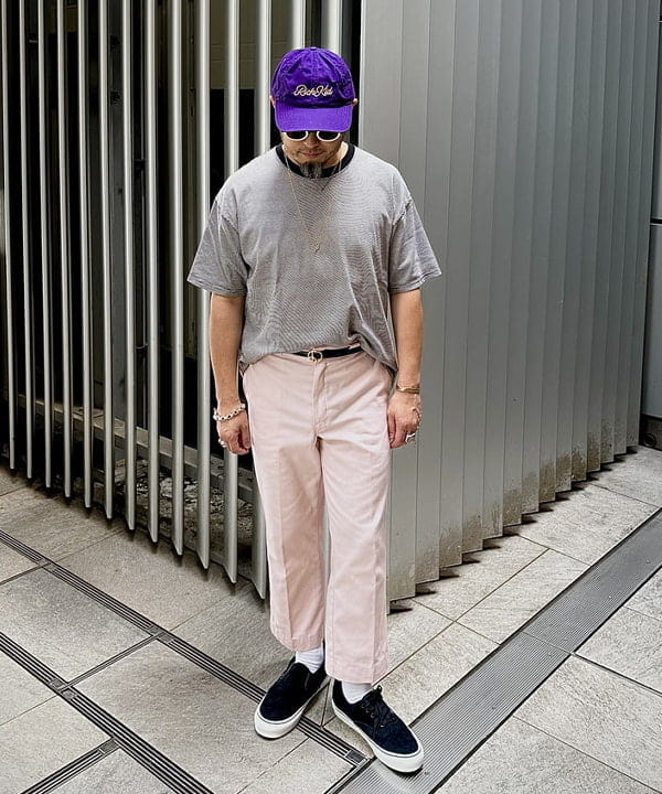 林 義人さんの「DALE HOPE &times; BEAMS PLUS / 別注 Short Sleeve Aloha Shirt Papale Lau Niu」を使ったコーディネート