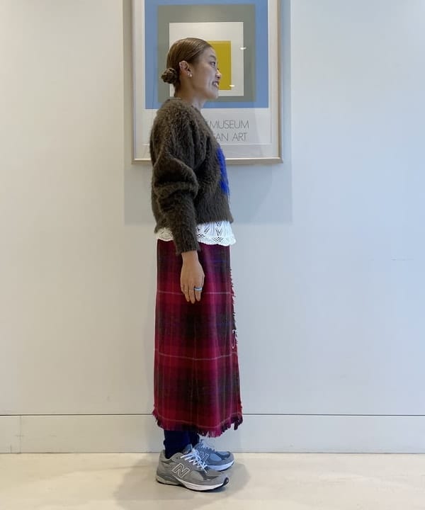 優意さんの「BEAMS WOMEN｜BEAMS BOY / ナンバリング ロゴ プルオーバー」を使ったコーディネート