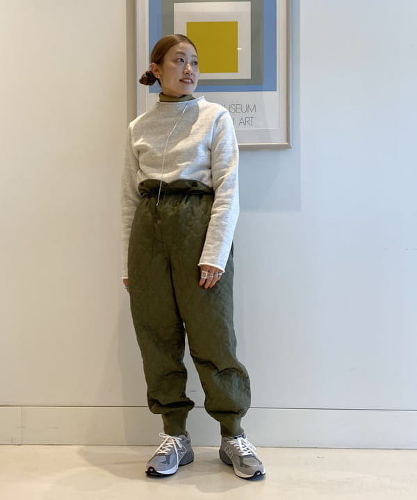 優意さんの「BEAMS WOMEN｜BEAMS BOY / テリー フリース ボトルネック 23FW」を使ったコーディネート