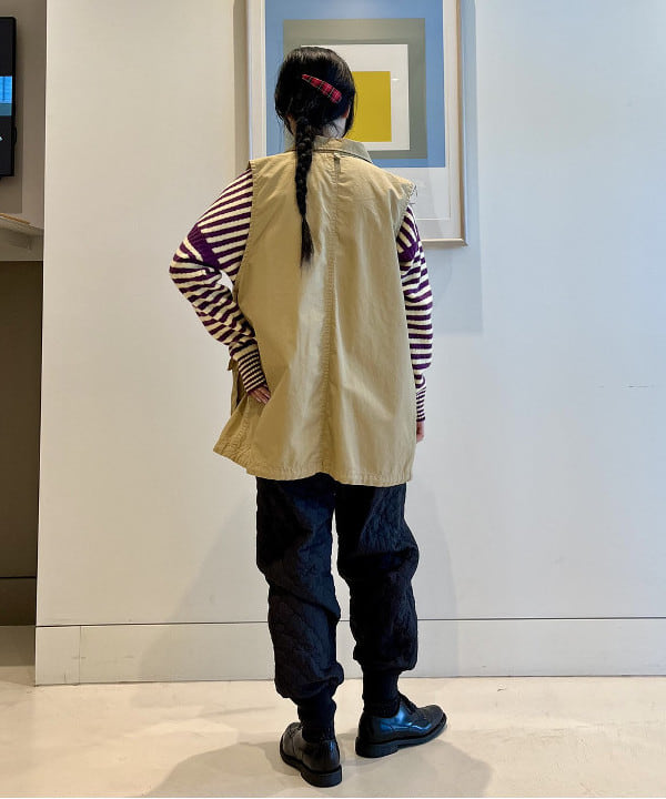 にしだてさんの「BEAMS WOMEN｜BEAMS BOY / パールチョーカー セット」を使ったコーディネート