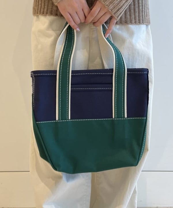 にしだてさんの「BEAMS WOMEN｜L.L.Bean / Deep Bottom Deluxe Boat and Tote S」を使ったコーディネート