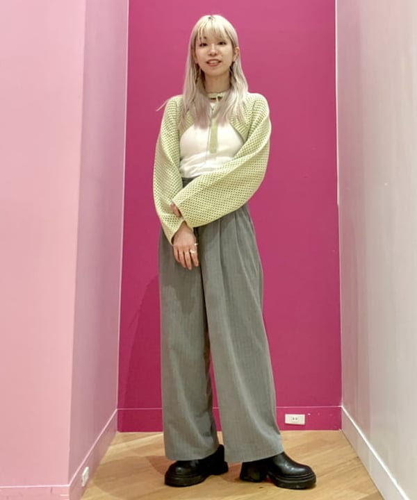 Ray BEAMS High Basic / ストレッチ リブ タンクトップ|BEAMS WOMEN