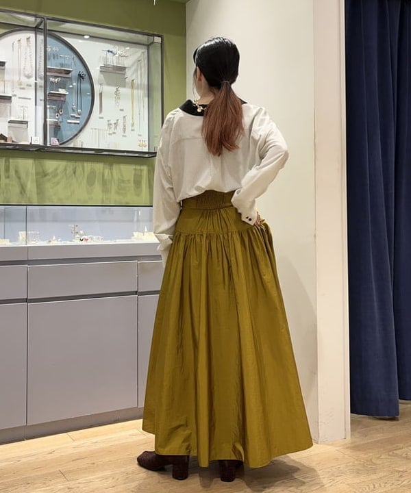 中條 和未さんの「BEAMS WOMEN｜Ray BEAMS / ラメ ブーツ」を使ったコーディネート