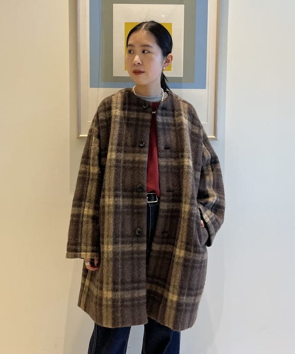 ミナミマリコさんの「BEAMS WOMEN｜12オンス デニム ペインター パンツ」を使ったコーディネート