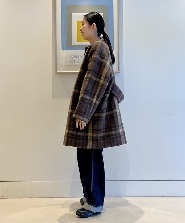 ミナミマリコさんの「BEAMS WOMEN｜12オンス デニム ペインター パンツ」を使ったコーディネート