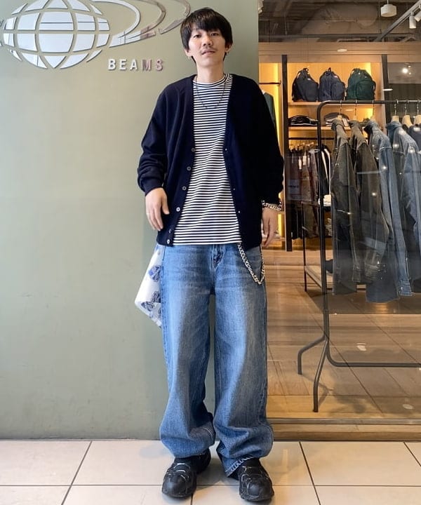 井上 隆司さんの「BEAMS WOMEN｜BEAMS / Classic ウォレットチェーン」を使ったコーディネート