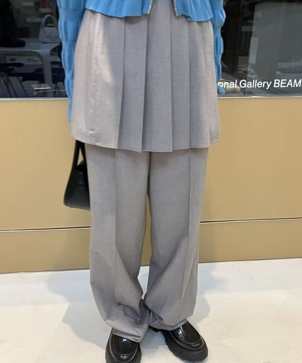 マツド ユメカさんの「BEAMS WOMEN｜Ray BEAMS / シャーリング ジップ カーディガン」を使ったコーディネート