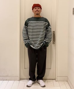 BEAMS（ビームス）ORCIVAL / WIDE BODY BOAT NECK LONG SLEEVE