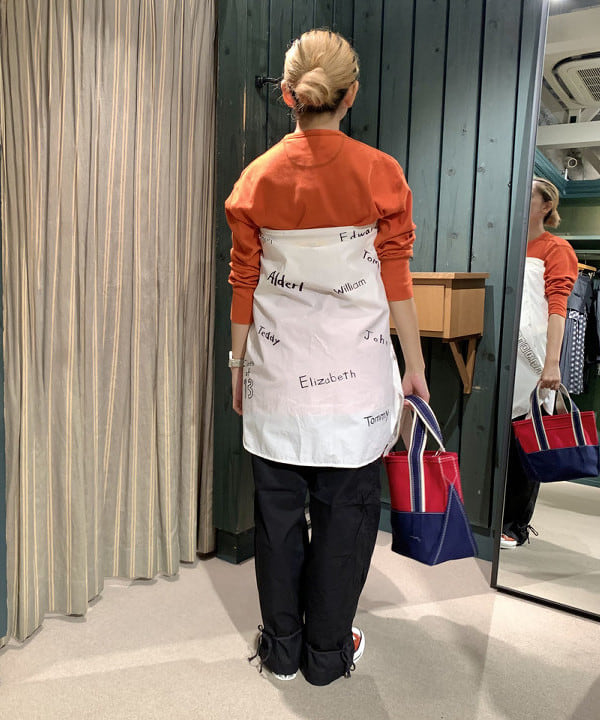 MATSUMOTO AMIさんの「BEAMS WOMEN｜L.L.Bean / Deep Bottom Deluxe Boat and Tote S」を使ったコーディネート