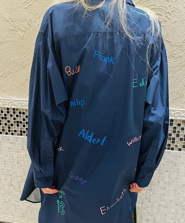 ひるてぃさんの「BEAMS WOMEN｜BEAMS BOY / ボーイ メモリープリント ワンピース」を使ったコーディネート