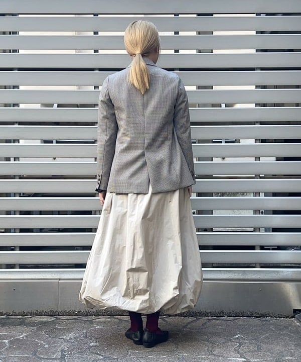 千田 静香さんの「BEAMS WOMEN｜PHILIPPE AUDIBERT × Demi-Luxe BEAMS / 別注 Jason パール ネックレス」を使ったコーディネート