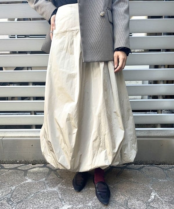 千田 静香さんの「BEAMS WOMEN｜PHILIPPE AUDIBERT × Demi-Luxe BEAMS / 別注 Jason パール ネックレス」を使ったコーディネート