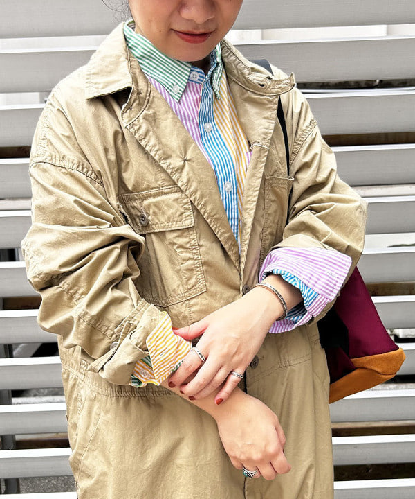 まつむさんの「BEAMS WOMEN｜JANSPORT &times; BEAMS / 別注 Pack & Go」を使ったコーディネート