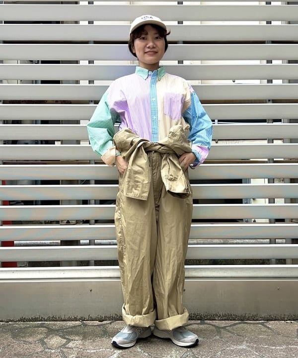 まつむさんの「BEAMS WOMEN｜JANSPORT &times; BEAMS / 別注 Pack & Go」を使ったコーディネート