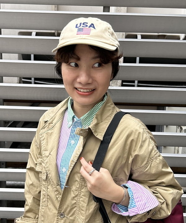 まつむさんの「BEAMS WOMEN｜JANSPORT &times; BEAMS / 別注 Pack & Go」を使ったコーディネート