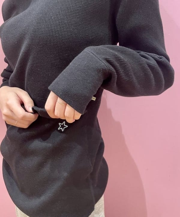 水野 萌香さんの「BEAMS WOMEN｜maturely / Thermal Gimmick Long sleeve T-shirt」を使ったコーディネート
