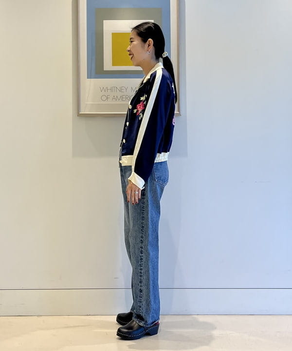 ミナミマリコさんの「BEAMS WOMEN｜BEAMS BOY / 25mm WASH ベルト」を使ったコーディネート