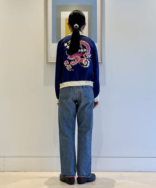 ミナミマリコさんの「BEAMS WOMEN｜BEAMS BOY / 25mm WASH ベルト」を使ったコーディネート