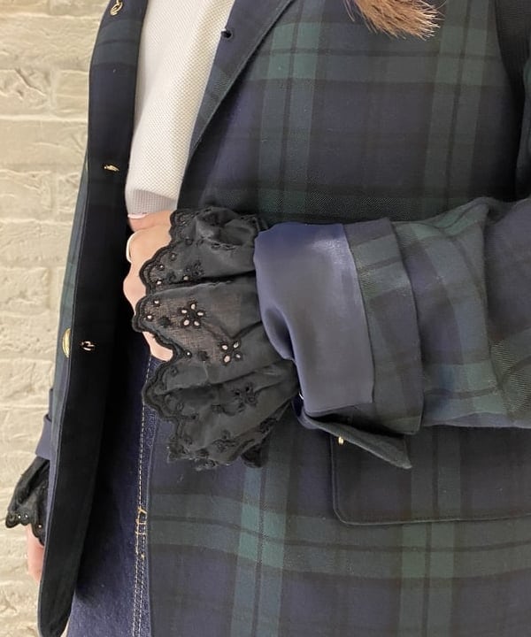 木村 海侑さんの「BEAMS WOMEN｜BEAMS BOY / ポリエステル ウール 3ボタン ブレザー」を使ったコーディネート